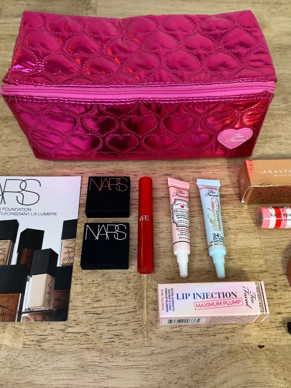 NEW-12pc Luxury Brands Makeup Beauty Set-Nars, TooFaced, Tarte